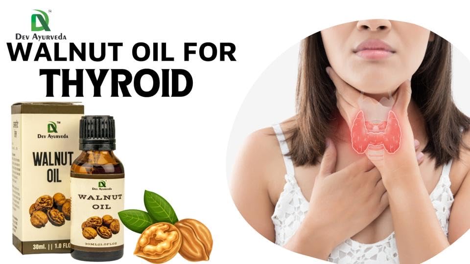 Dev Ayurveda Cold Pressed Walnut Oil - 60mL