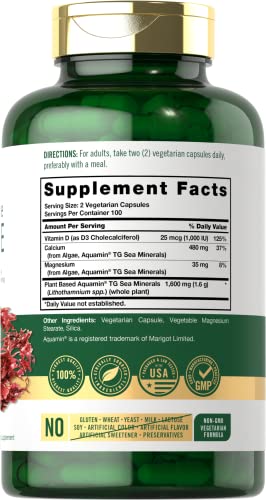 Carlyle Vegan Omega-3 Red Marine Algae 200 Capsules