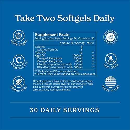 Calgee Vegan Omega-3: Algae Oil for Health