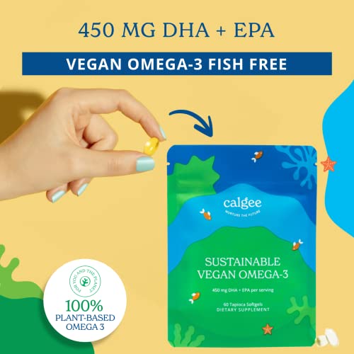 Calgee Vegan Omega-3: Algae Oil for Health