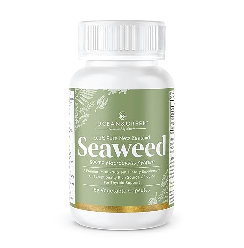 Oceangreen Organics Organic Seaweed Kelp Capsules
