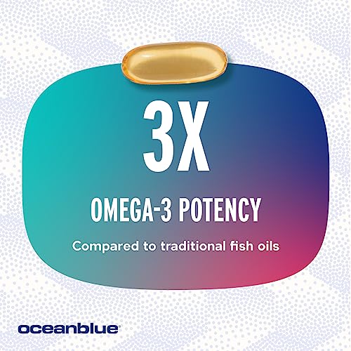 2100 mg Oceanblue Vegan Omega-3 - Triple Strength Supplement