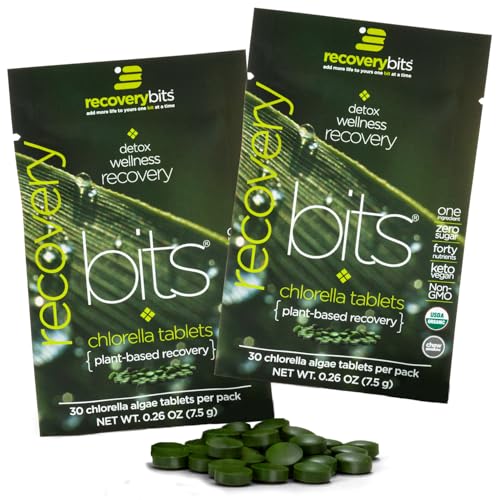 Organic Chlorella Algae Tablets for Vegan Omega-3