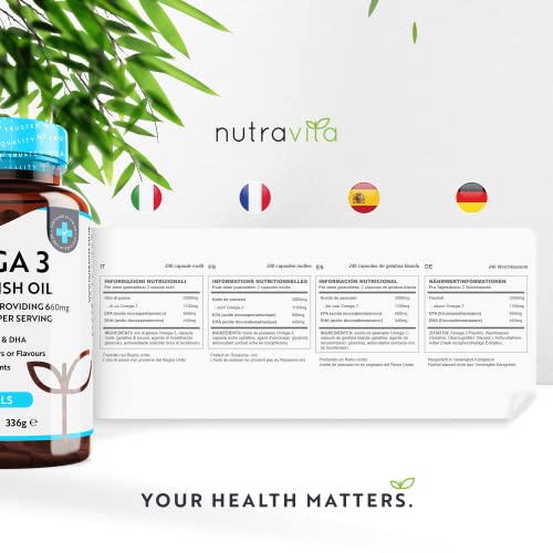 Vegan Omega 3 Supplement – 2000mg – 240 Capsules