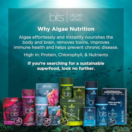 Organic Chlorella Algae Tablets for Vegan Omega-3