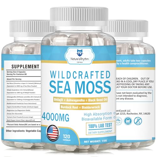 Vegan Omega 3 Multivitamin with Seaweed, 120 Capsules