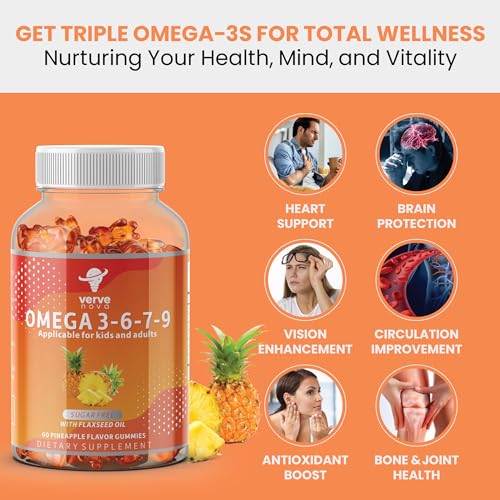 Vegan Omega 3 Gummies for Brain and Heart