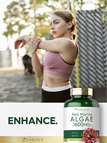 Carlyle Vegan Omega-3 Red Marine Algae 200 Capsules
