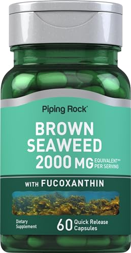 Vegan Brown Seaweed Capsules 2000mg - 60 Count