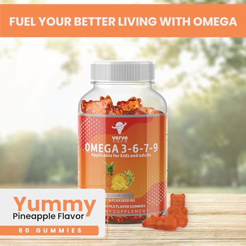 Vegan Omega 3 Gummies for Brain and Heart