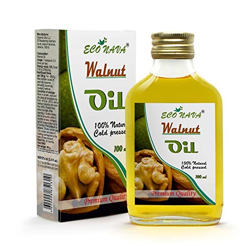 Cold Pressed Walnut Oil - Vegan Omega 3 100 ml