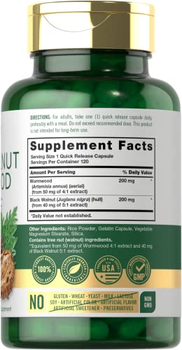 Carlyle Vegan Omega 3 Black Walnut Capsules