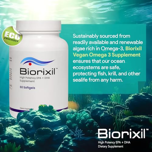 Biorixil - High Potency Vegan Omega 3 Capsules