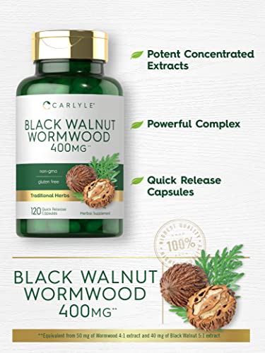 Carlyle Vegan Omega 3 Black Walnut Capsules