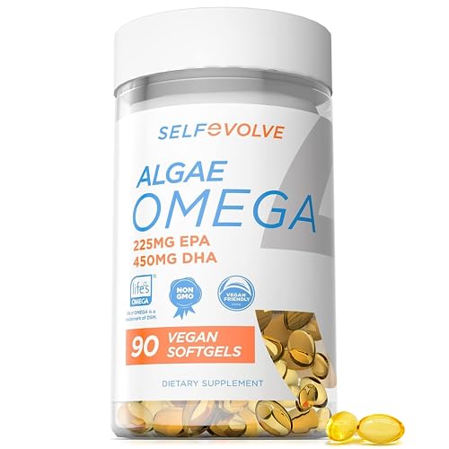 Selfevolve Vegan Algae Omega 3 - 1500mg Softgels