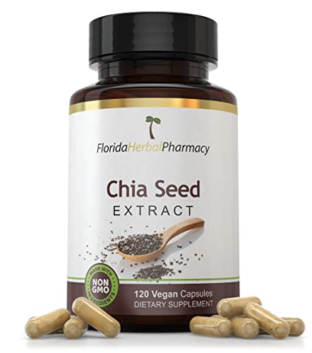 Chia Seed Extract Capsules – Vegan Omega 3 120ct