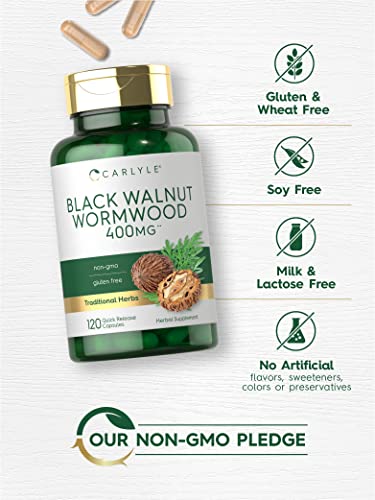 Carlyle Vegan Omega 3 Black Walnut Capsules