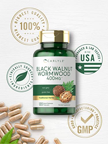 Carlyle Vegan Omega 3 Black Walnut Capsules