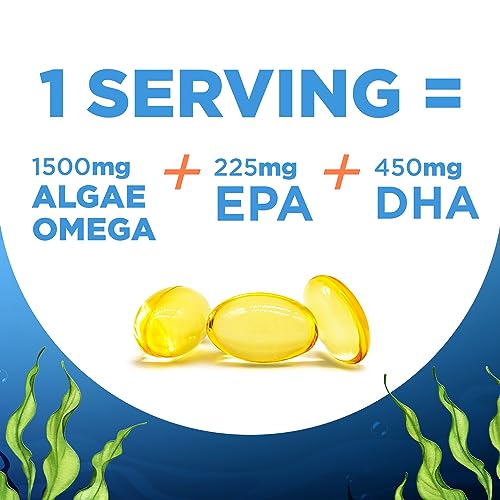 Selfevolve Vegan Algae Omega 3 - 1500mg Softgels