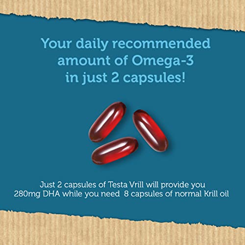 Vegan Omega-3 Krill Supplement - 1000mg Softgels