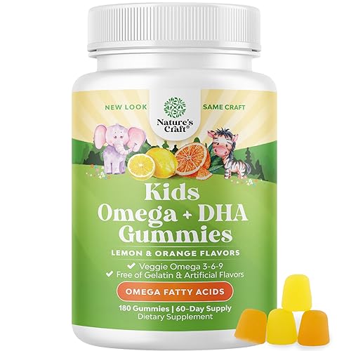 Delicious Vegan Omega 3 Gummies for Kids