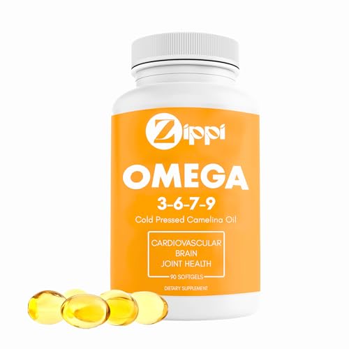 Zippi Plant-Based Omega 3-6-7-9 Softgels