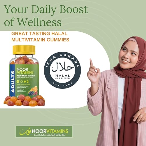 Noor Vitamins Vegan Omega 3 Multivitamin Gummies