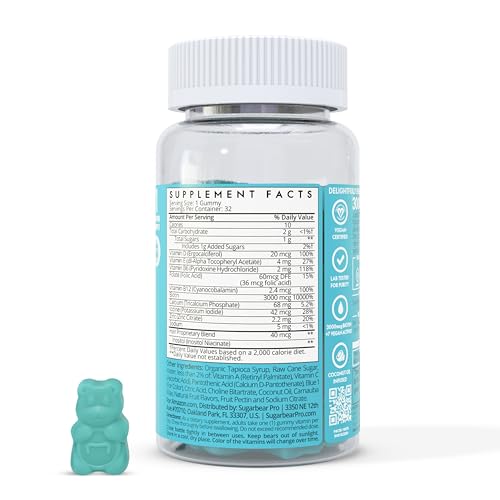 Vegan Omega 3 Hair Gummies for Growth