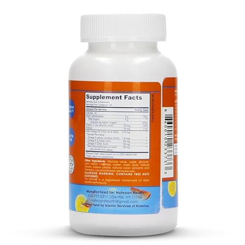 Vegan Omega 3 Gummies for Adults & Kids