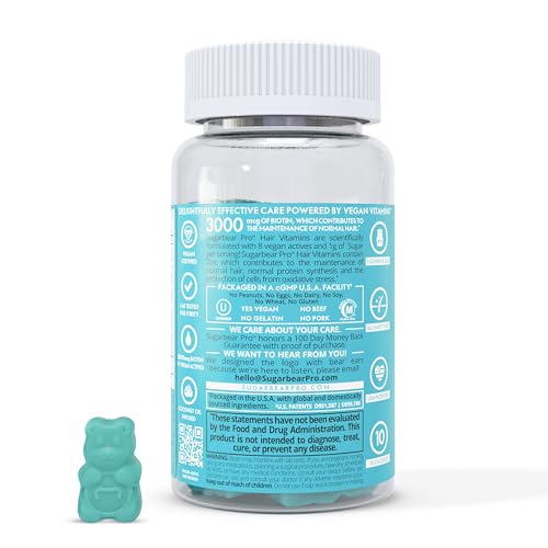 Vegan Omega 3 Hair Gummies for Growth