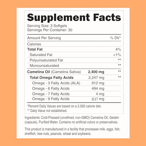 Zippi Plant-Based Omega 3-6-7-9 Softgels