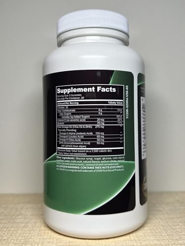 Vegan Omega 3 + DHA Gummies - Triple Strength