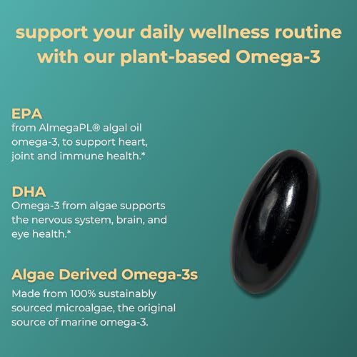 Plant-Based Omega-3 for Brain & Heart Support