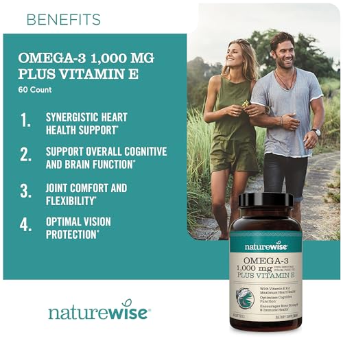 NatureWise Vegan Omega 3 - Extra Strength Softgels
