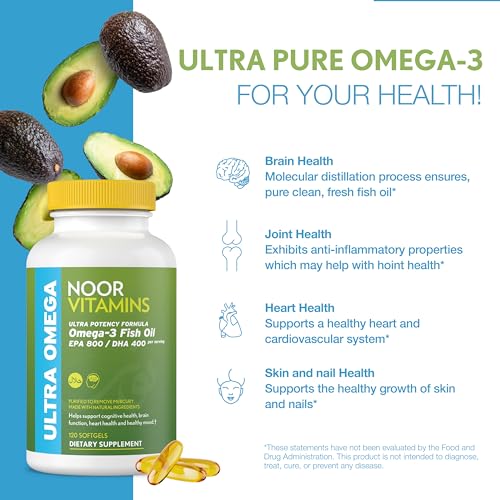 Vegan Omega-3 Supplements for Heart, Brain & Joints