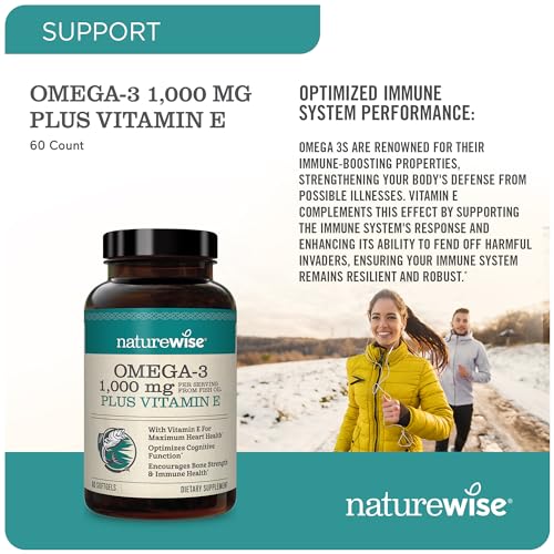 NatureWise Vegan Omega 3 - Extra Strength Softgels