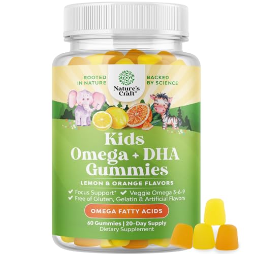 Delicious Vegan DHA Gummies for Kids’ Health