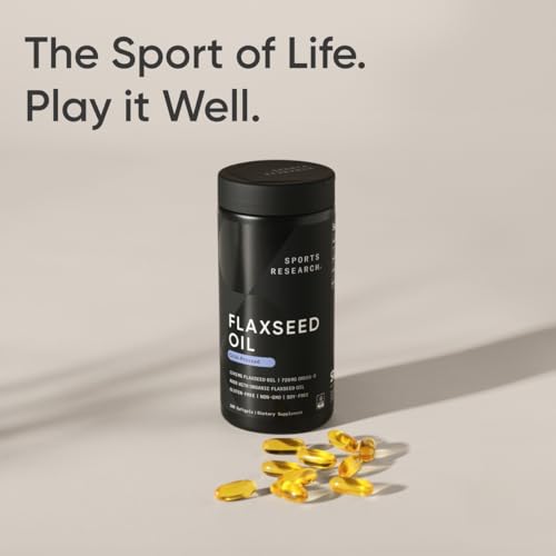 Extra Strength Plant-Based Omega-3 Flaxseed Softgels