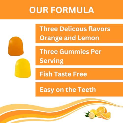 Vegan Omega 3 Gummies for Kids - 60 Count