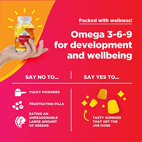 Vegan Omega 3 Gummies for Kids' Health