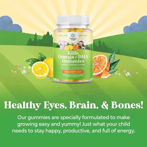 Delicious Vegan DHA Gummies for Kids’ Health