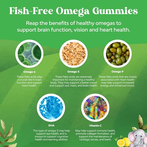 Delicious Vegan DHA Gummies for Kids’ Health