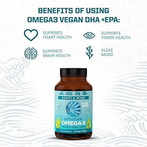 Sunwarrior Vegan Omega 3 DHA & EPA Algal Oil
