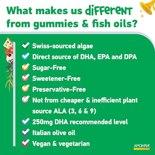 Kids' Vegan DHA Omega 3 Drops - 50mL