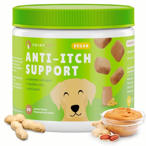 Vegan Omega 3 Skin Support Chews for Dogs