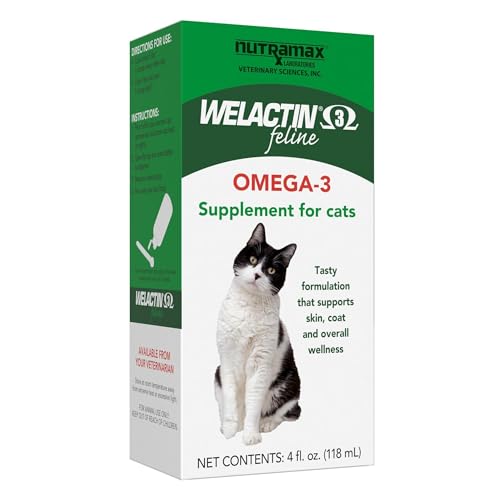 Nutramax Vegan Omega-3 Supplement for Cats