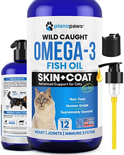 Vegan Omega 3 Liquid Supplement for Cats