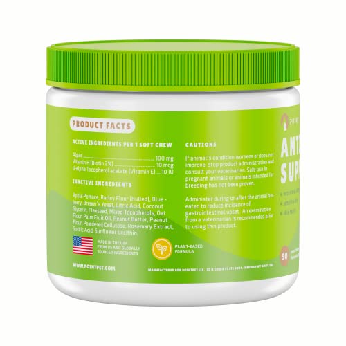 Vegan Omega 3 Skin Support Chews for Dogs