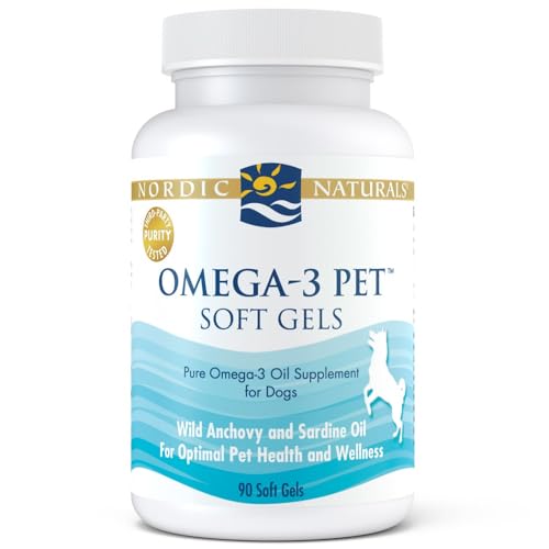 Vegan Omega-3 Soft Gels for Dogs - 90 Count