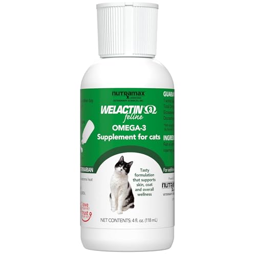 Nutramax Vegan Omega-3 Supplement for Cats